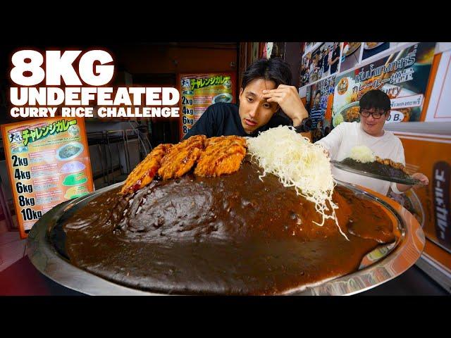 UNDEFEATED 8KG (17.5lbs) Curry Rice Challenge at Bangkok Thailand! | TOUGHEST FOOD CHALLENGE BY FAR!