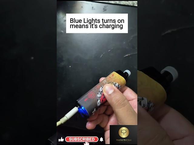 Yuoto Blue Light Blinking - What does it mean? | disposable vape | recharge yuoto vape #Yuoto #vape