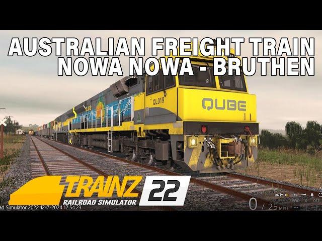 TRAINZ 22 TRS22 Australia: Bairnsdale to Orbost Line - Freight Train from Nowa Nowa to Bruthen
