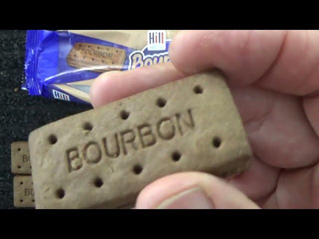 ASMR - Bourbon Biscuits - Australian Accent - Discussing in a Quiet Whisper, Eating & Crinkles