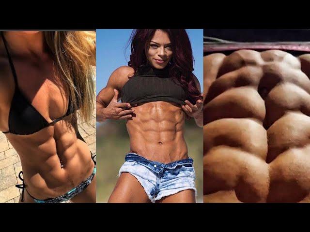 تحدي أقوى بطن مشدود - Best Fit Girls With Abs