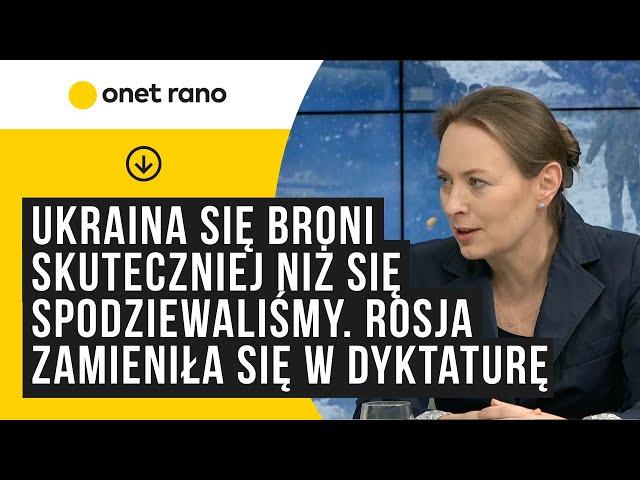 "Ukraina się broni skuteczniej niż ktokolwiek się spodziewał. Rosja zamieniła się w dyktaturę"