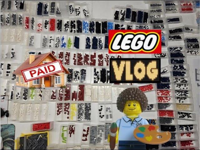 PAID OFF THE HOUSE BY SELLING LEGO /Pressure is still on to get back to 1,000,000 parts on Bricklink