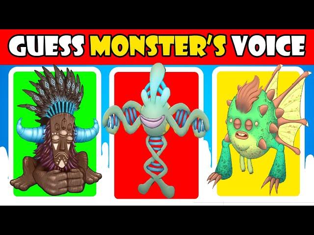 GUESS the MONSTER'S VOICE | MY SINGING MONSTERS | MASKEE, jumpilleay, Slugtorock,