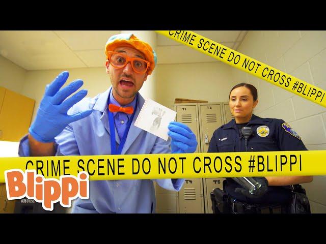 Detective Blippi! | Learn About The Police for Kids | Educational Video for Toddlers