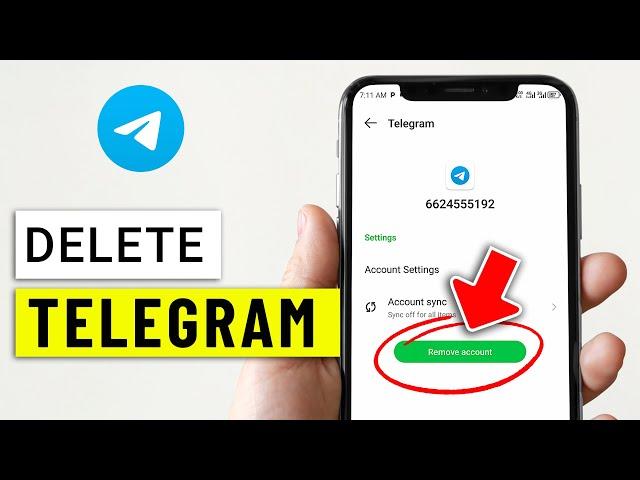 How to Remove/Delete Telegram Account on Your Phone