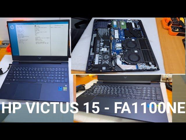 How to open HP Victus 15 (15-fa0000ne)RAM upgrade | 8P9Q4EA  | HP Victus Gaming Laptop