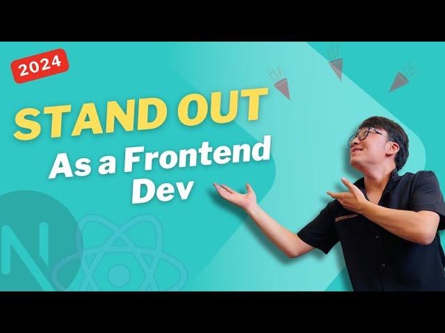 How to Stand Out as a Frontend Developer in 2024: Must-Learn Technologies!