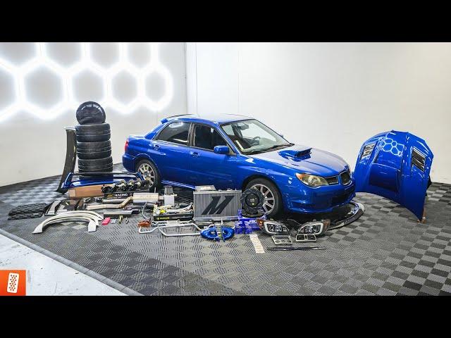 Building A Dream Subaru WRX STI! (FULL BUILD In 60 Minutes)