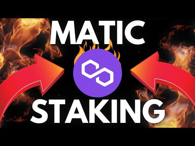 How To Stake Your MATIC Tokens Using The Polygon Wallet!