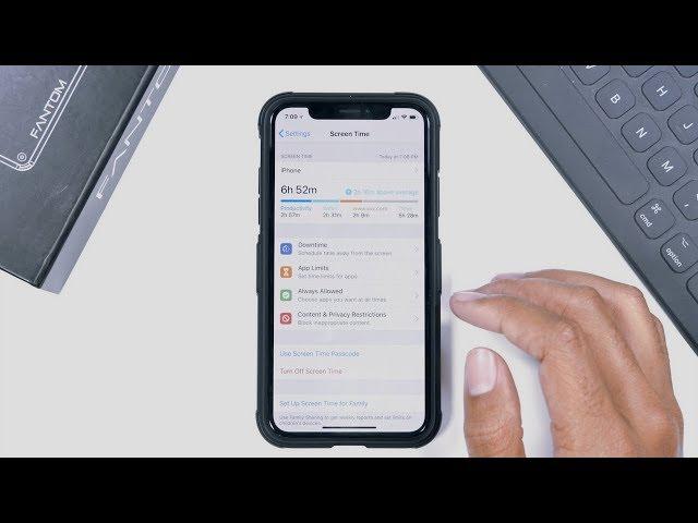 iOS 12 Screen Time Demo