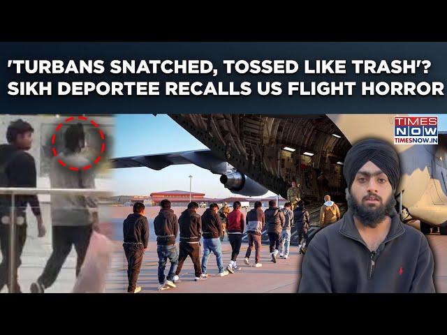 Trump Crackdown: Turban Snatched, Thrown Like Trash? Watch Sikh Deportee Recall US Flight Horror