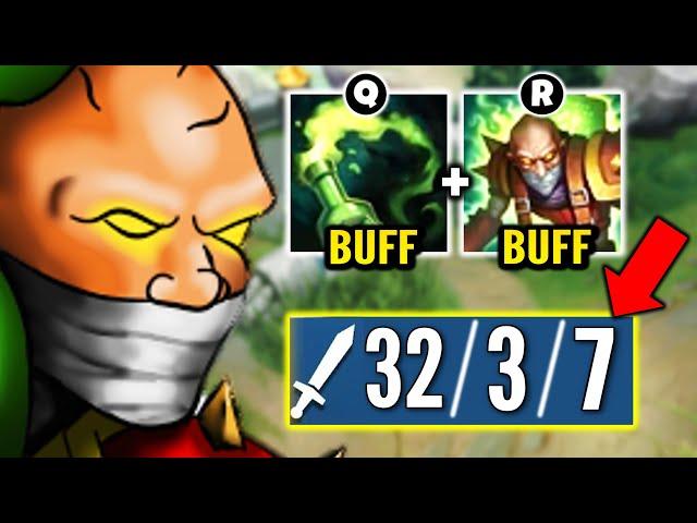 SINGED JUST GOT AMAZING BUFFS TO HIS POISON AND ULT! (DROP 32 KILLS EASILY NOW)