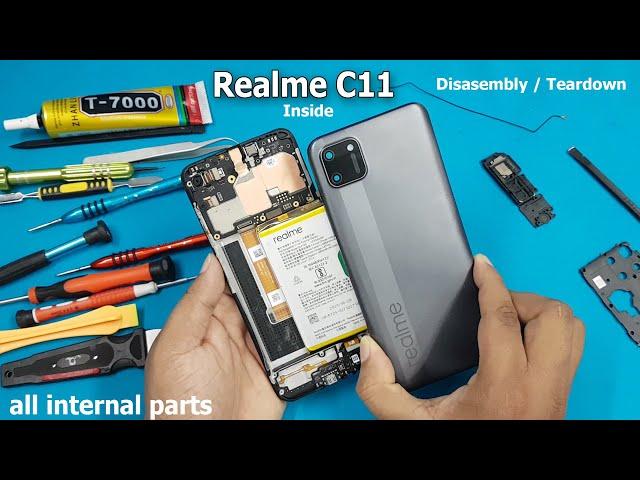 Realme C11 Full Disassembly / Teardown  || How to Open Realme C11 , C12, C15 Back Panel