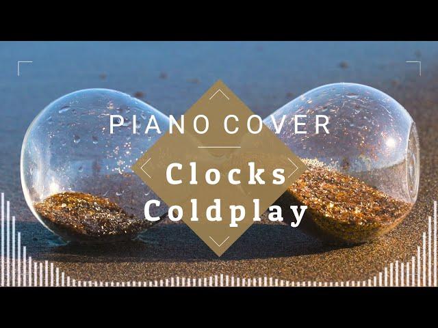 Clocks - Coldplay | easy Piano Cover  Klavier  Felicitas Falke 