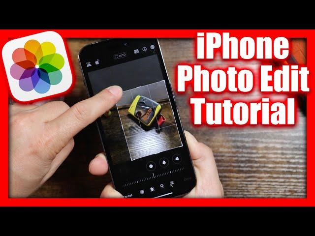 How To Edit Photos On The iPhone 14 Pro - iPhone Photos Tutorial