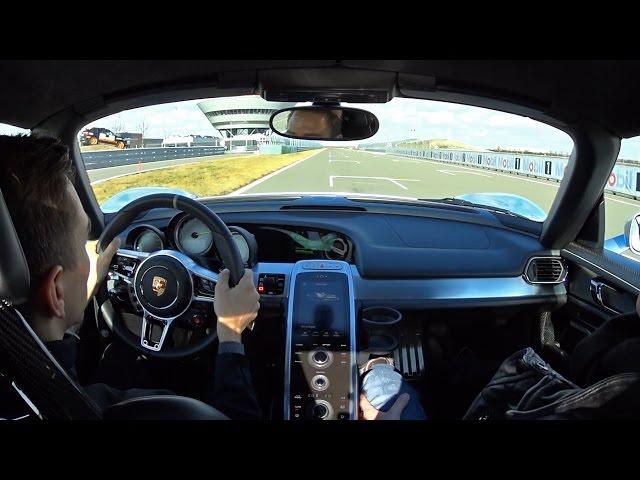 Porsche 918 Spyder Hot Lap around Porsche Leipzig Test Track