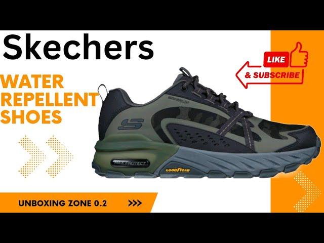 Skechers Men's MAX PROTECT - TASKFORCE Camouflage Shoes @Unboxing And Review