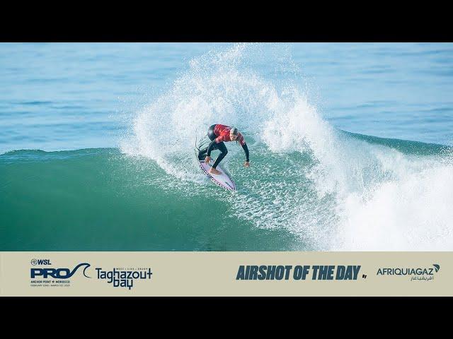 2025 Pro Taghazout Bay Day 5 Airshot of the Day by Afriquia Gaz