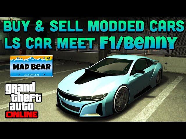 GTA 5 Online Ls Car Meet  Buy & Sell Live PS5 Join Up | F1/Bennys