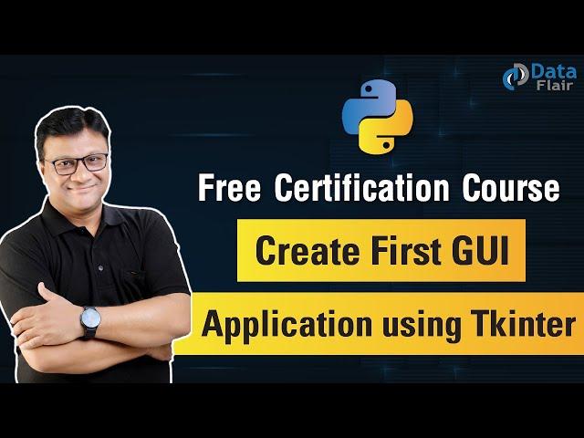 Create First Python GUI Application using Tkinter | Python Tkinter Tutorial for Beginners in Hindi