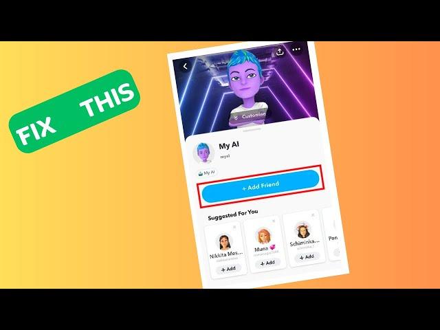 How to Fix My AI Not Showing on Snapchat