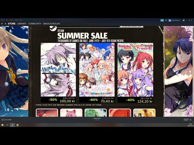 Steam Summer Sale Visual Novel Guide