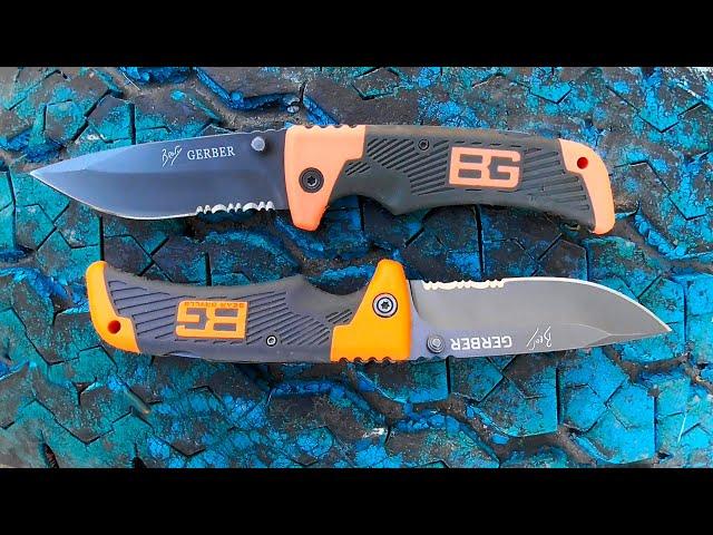 Gerber Bear Grylls Scout TEST стали ОРИГИНАЛ И ПОДДЕЛКА