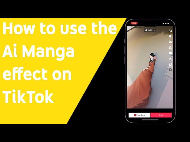 How To Use The Ai Manga Effect On TikTok