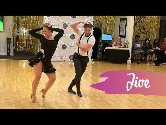 Jive Show Dance at Ultimate Ballroom Dance Studio