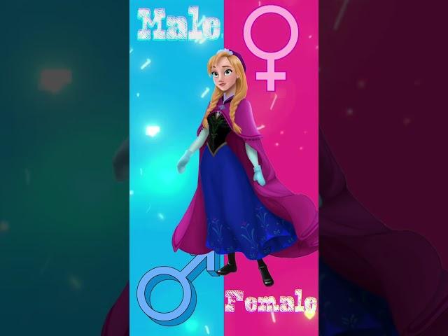 Princess Anna Gender Swap edit ️ | Cambio De Género