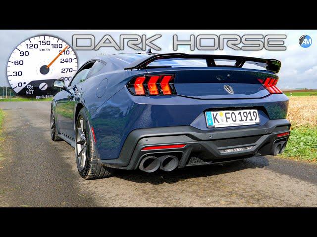 NEW! Mustang DARK HORSE (EU)| 0-100 km/h & 100-200 km/h acceleration| by Automann in 4K