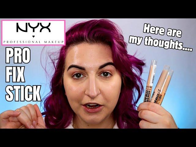 NYX PRO FIX STICK CONCEALER - My thoughts... | Kirby Rose