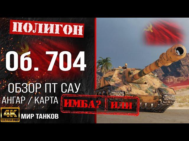 Review of Object 704 guide to tank destroyer of the USSR | reservation Ob. 704 equipment