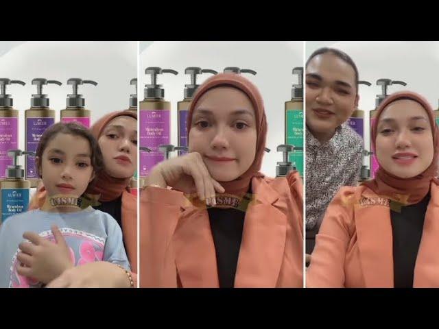 Puteri Sarah liyana kembali bersiaran selepas cuti hari raya aidiladha, Andi arsyil Pula dah balik