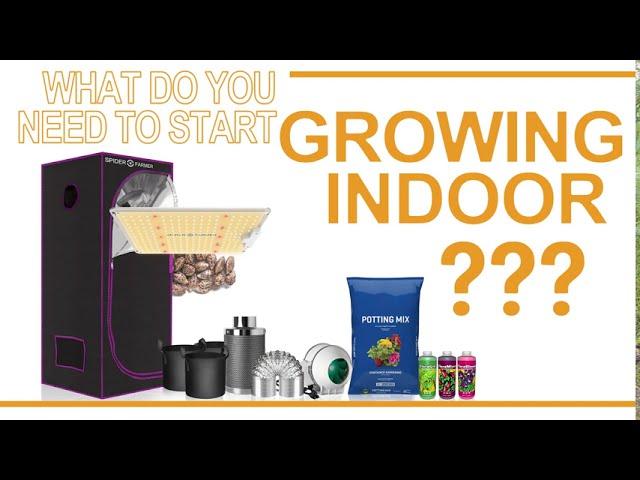 How to start a grow?-Indoor growing equipment buying guide