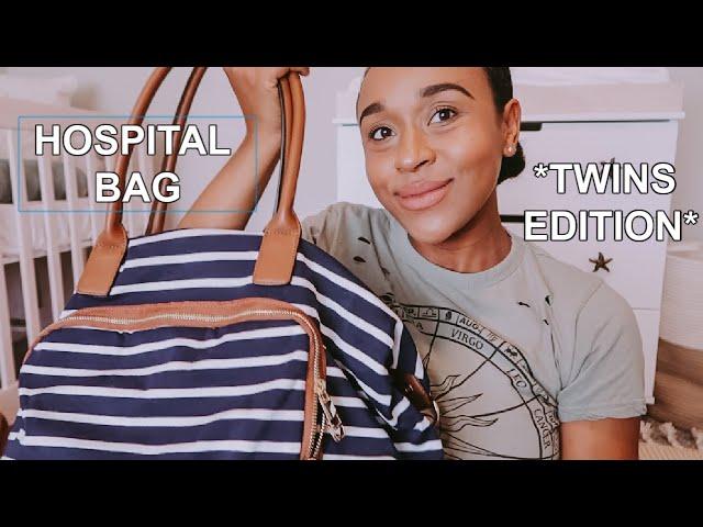 WHATS IN MY HOSPITAL BAG 2020 | 35 WEEKS PREGNANT WITH TWINS