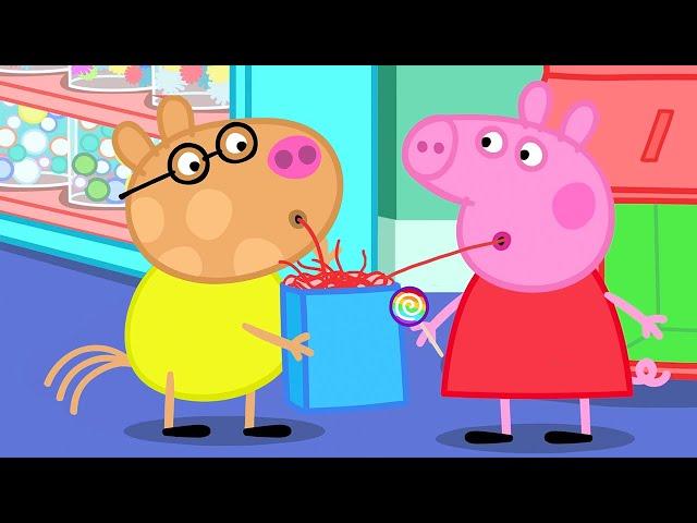 Let's Go Shopping At The Sweet Shop  | Peppa Pig Tales Full Episodes