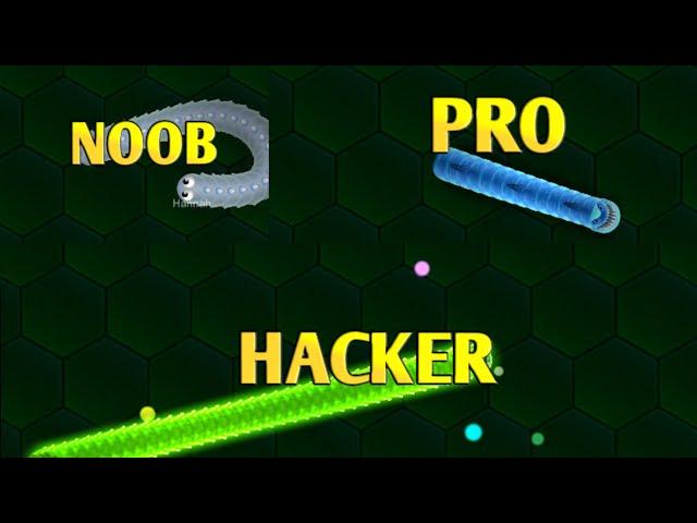 NOOB VS PRO VS HACKER!!? WORMAX.IO!