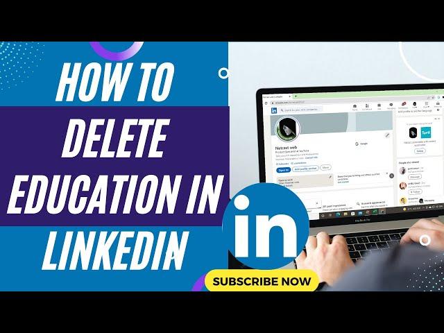 How to Delete Education in Linkedin | How to Remove Education From Linkedin Headline