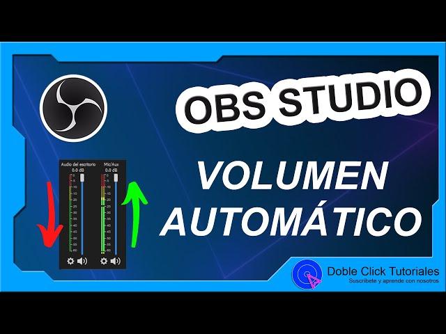  Bajar Música Automáticamente al hablar en OBS Studio