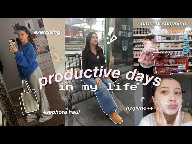 PRODUCTIVE DAYS IN MY LIFE || shopping, casetify, cleaning …..