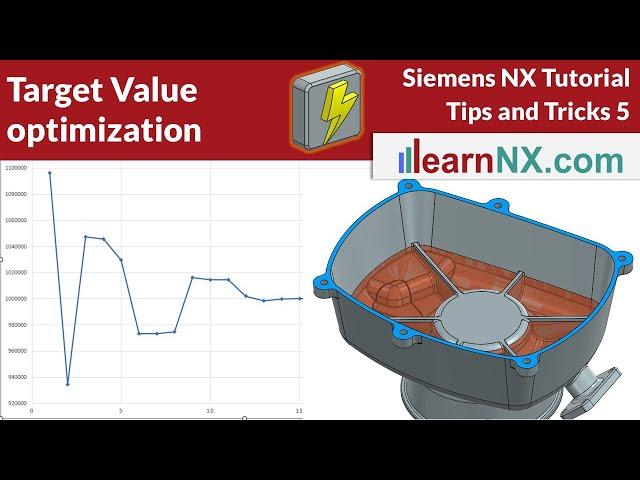 Siemens NX Tutorial | Target value optimization