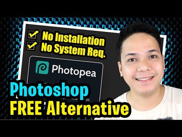 Photoshop FREE Alternative - Photo Editing using Photopea (Filipino)