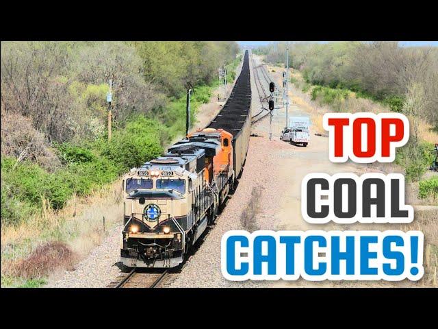 THE TOP 10 COAL TRAIN CATCHES IN THE MIDWEST!