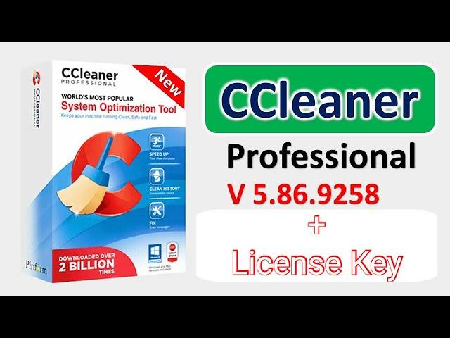 ccleaner profesional + License key