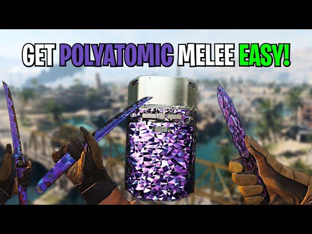 How to Get Polyatomic Melee Weapons EASY! Riot Shield, Dual Kodachis & Combat Knife in 2 Hours