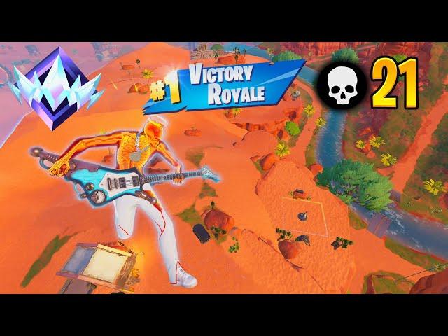 High Kill Solo Ranked Win Full Gameplay (Fortnite Season 3)