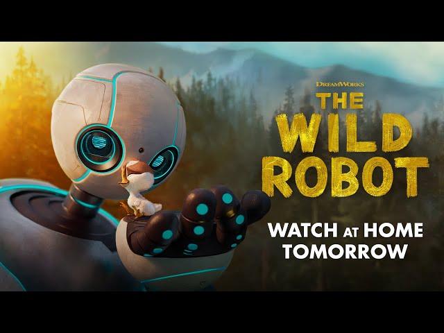 The Wild Robot | Watch at Home Tomorrow