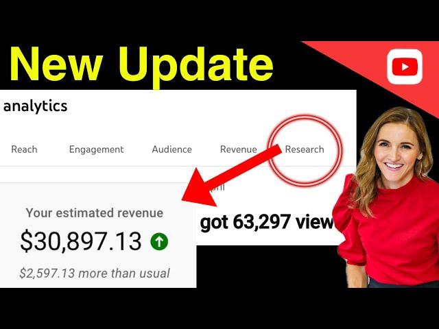 How to Use the NEW Research Tab on YouTube Analytics! Understand Search Insights (Keyword Strategy)